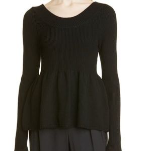 Rebecca Taylor Peplum Sweater. Size small.  Never worn